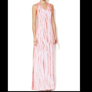 AVALEIGH twist back tie-dye maxi dress